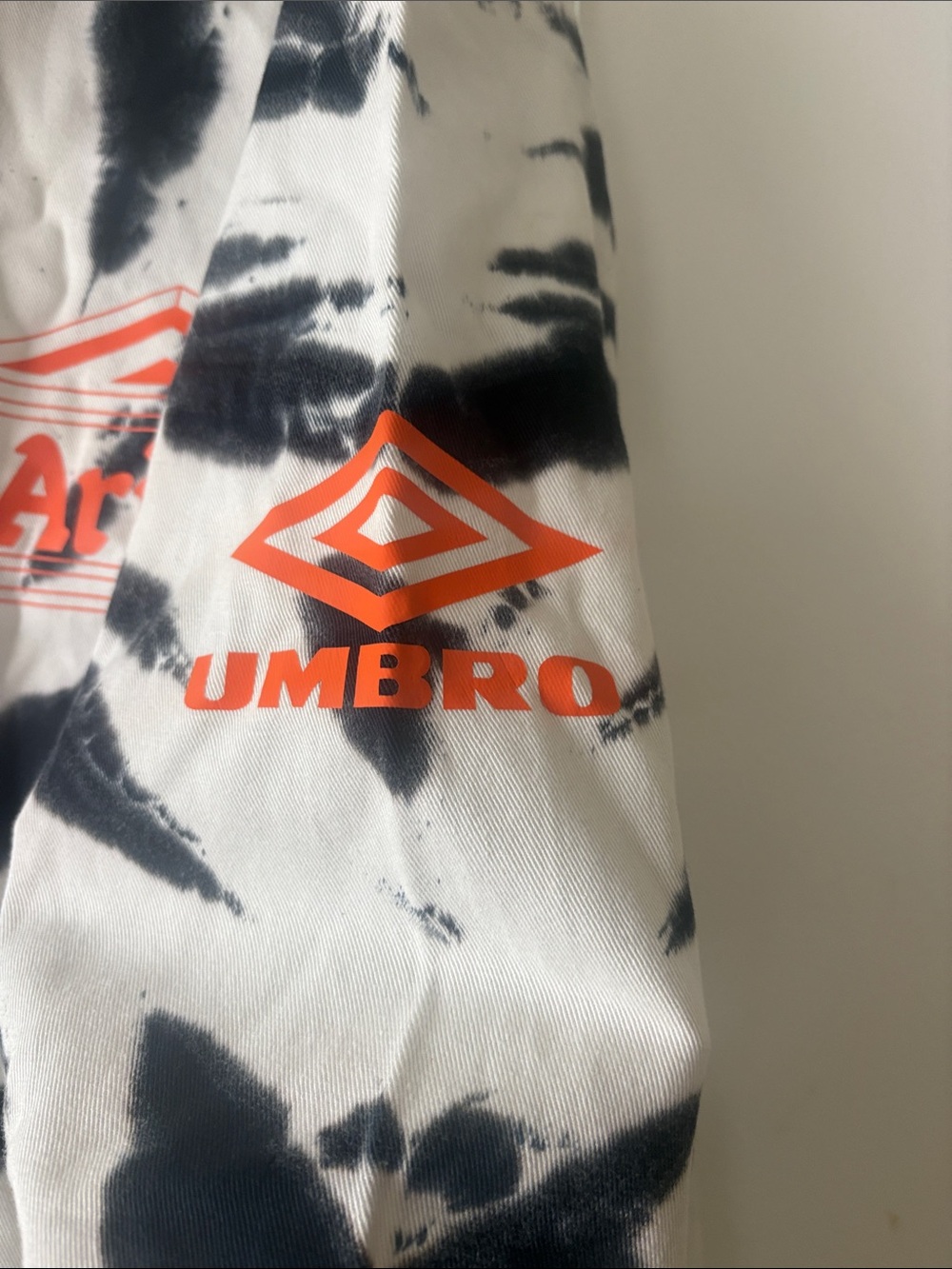 Umbro Tie-Dye Pullover with Orange Logos - Picture 5 of 8